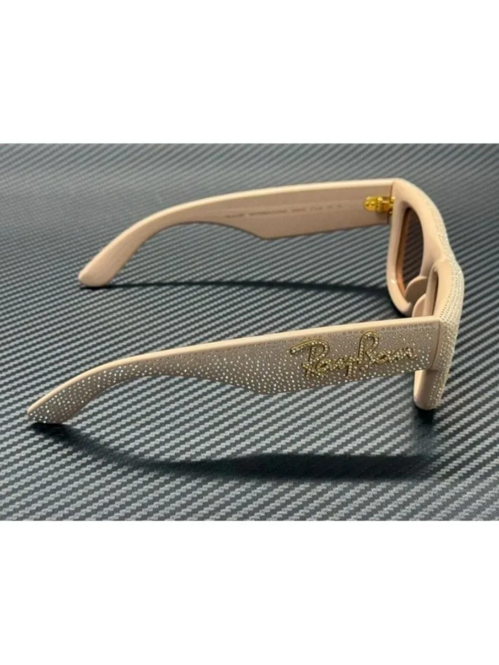 New Ray-Ban Men Solid Nude Sunglasses 47-23-145